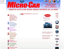 Tablet Screenshot of micro-car.it